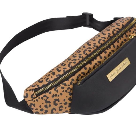 PETUNIA PICKLE BOTTOM-All-Around Belt Bag in Leopard Leatherette - Picture 2 of 6